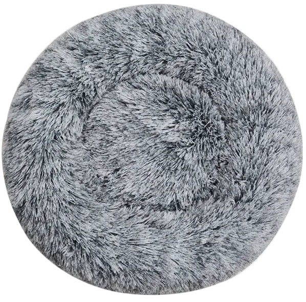 Washable Plush Round Pet Bed