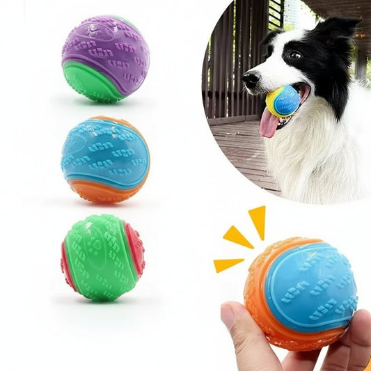 Squeaky Chew Ball for Dogs